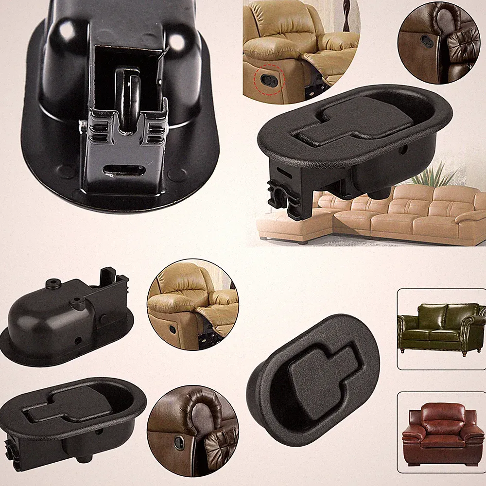 US 2 Universal Replacement Recliner Pull Handle Sofa Chair Couch Release Lever